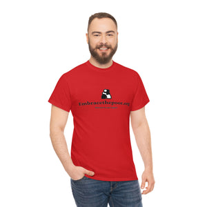 Embracethepoor.org BGR B&W 1A Unisex Heavy Cotton Tee™