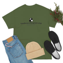 Load image into Gallery viewer, Embracethepoor.org BGR B&amp;W 1A Unisex Heavy Cotton Tee™