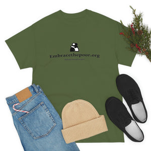 Embracethepoor.org BGR B&W 1A Unisex Heavy Cotton Tee™