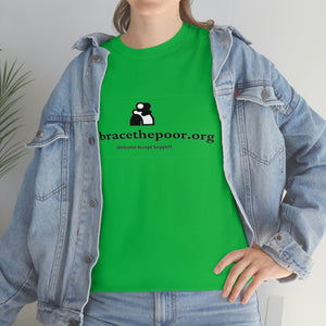 Embracethepoor.org BGR B&W 1A Unisex Heavy Cotton Tee™