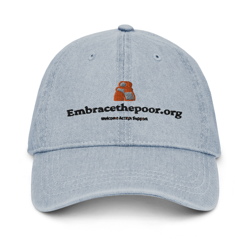 Embracethepoor.org Pigment-Dyed Denim Hat™