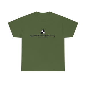 Embracethepoor.org BGR B&W 1A Unisex Heavy Cotton Tee™