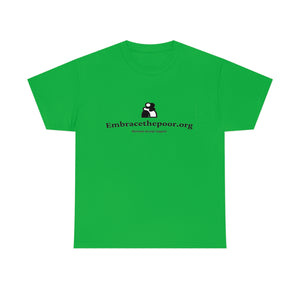 Embracethepoor.org BGR B&W 1A Unisex Heavy Cotton Tee™